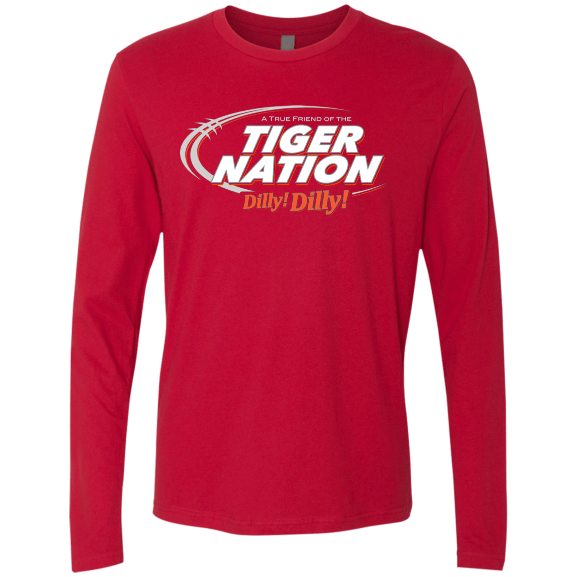 T-Shirts Red / Small Auburn Dilly Dilly Men's Premium Long Sleeve