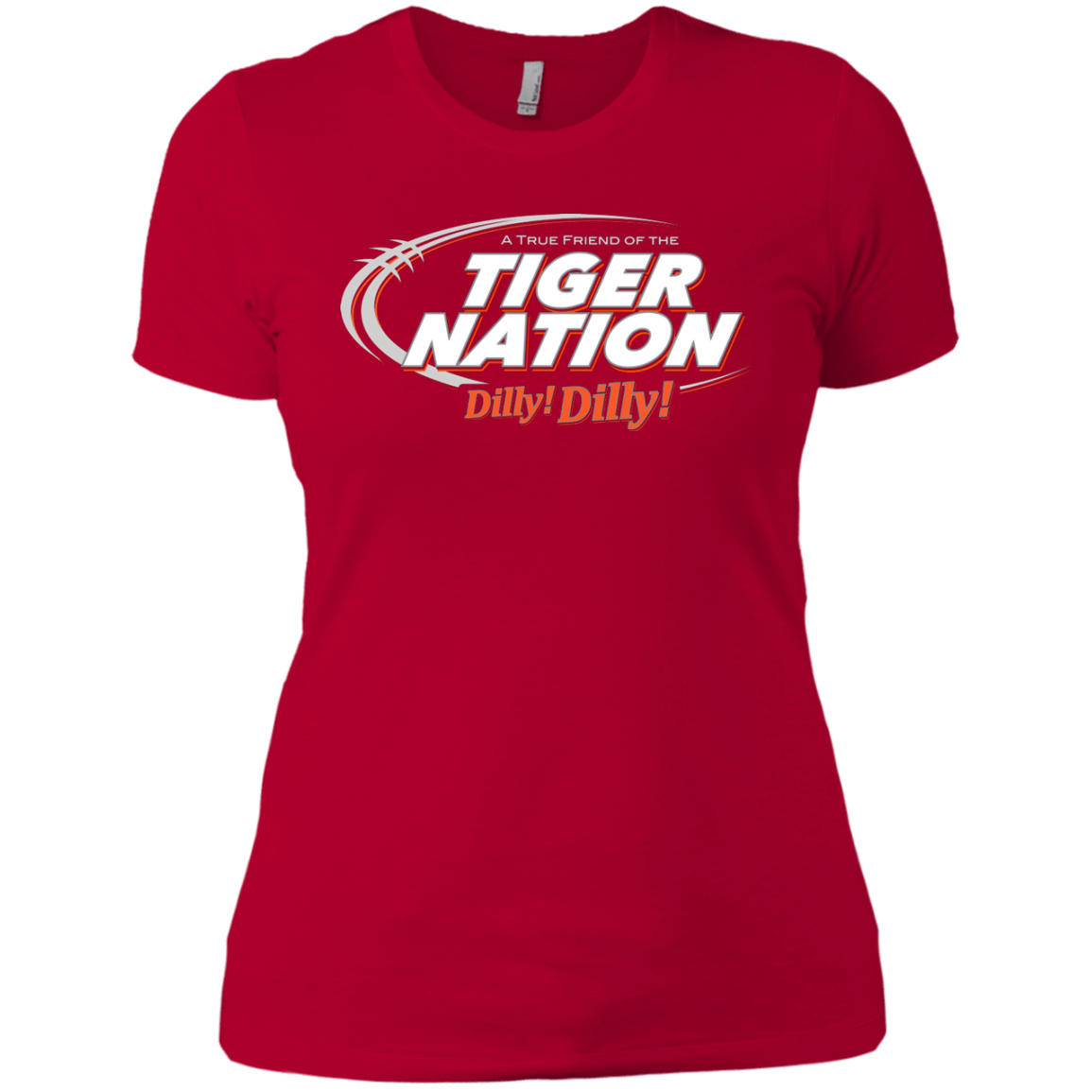 T-Shirts Red / X-Small Auburn Dilly Dilly Women's Premium T-Shirt
