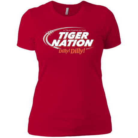T-Shirts Red / X-Small Auburn Dilly Dilly Women's Premium T-Shirt