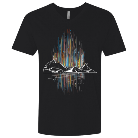 T-Shirts Black / X-Small Aurora Men's Premium V-Neck