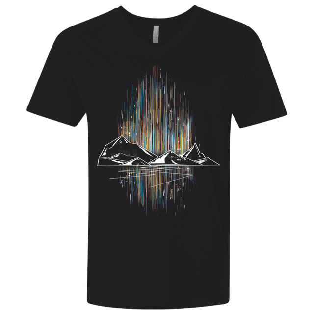 T-Shirts Black / X-Small Aurora Men's Premium V-Neck