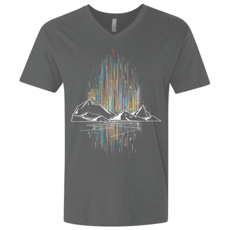 T-Shirts Heavy Metal / X-Small Aurora Men's Premium V-Neck