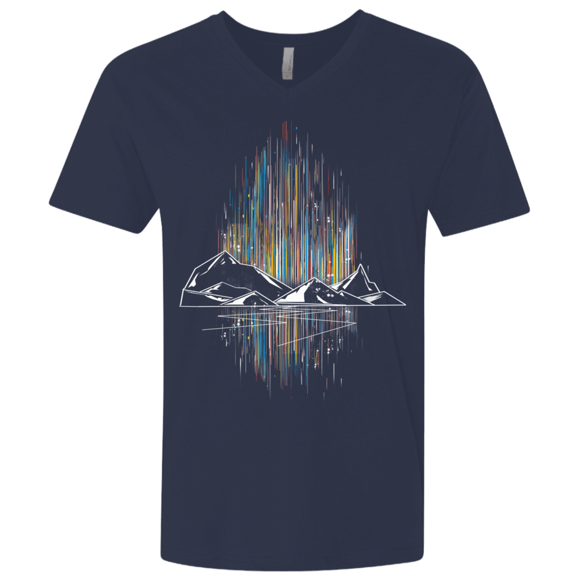 T-Shirts Midnight Navy / X-Small Aurora Men's Premium V-Neck