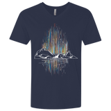 T-Shirts Midnight Navy / X-Small Aurora Men's Premium V-Neck