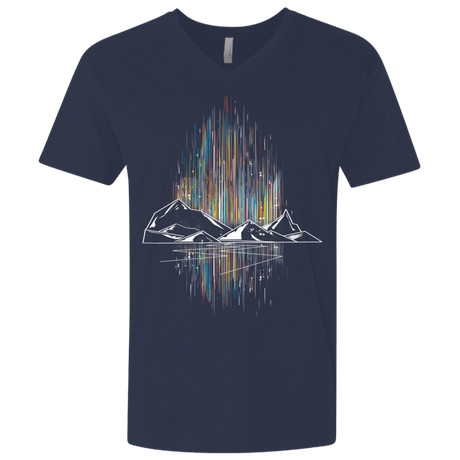 T-Shirts Midnight Navy / X-Small Aurora Men's Premium V-Neck