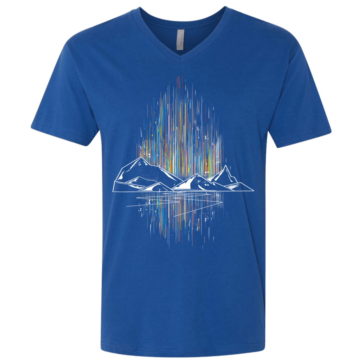 T-Shirts Royal / X-Small Aurora Men's Premium V-Neck