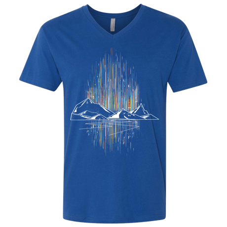 T-Shirts Royal / X-Small Aurora Men's Premium V-Neck