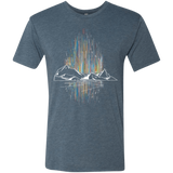 T-Shirts Indigo / S Aurora Men's Triblend T-Shirt