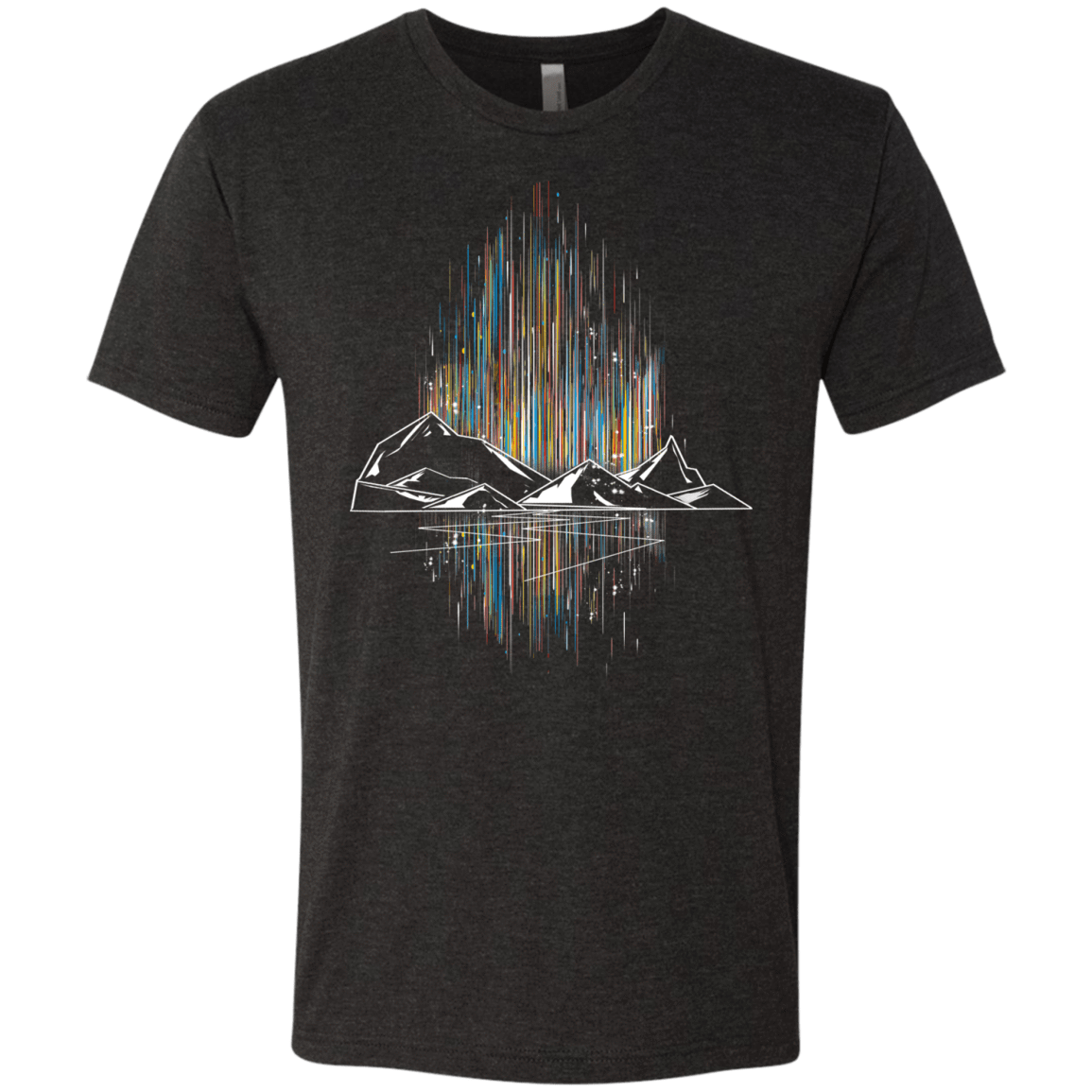 T-Shirts Vintage Black / S Aurora Men's Triblend T-Shirt