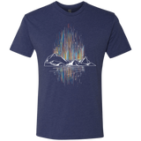 T-Shirts Vintage Navy / S Aurora Men's Triblend T-Shirt