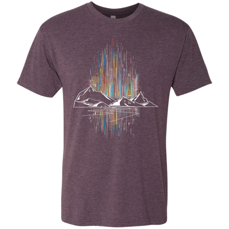 T-Shirts Vintage Purple / S Aurora Men's Triblend T-Shirt