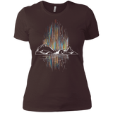 T-Shirts Dark Chocolate / X-Small Aurora Women's Premium T-Shirt