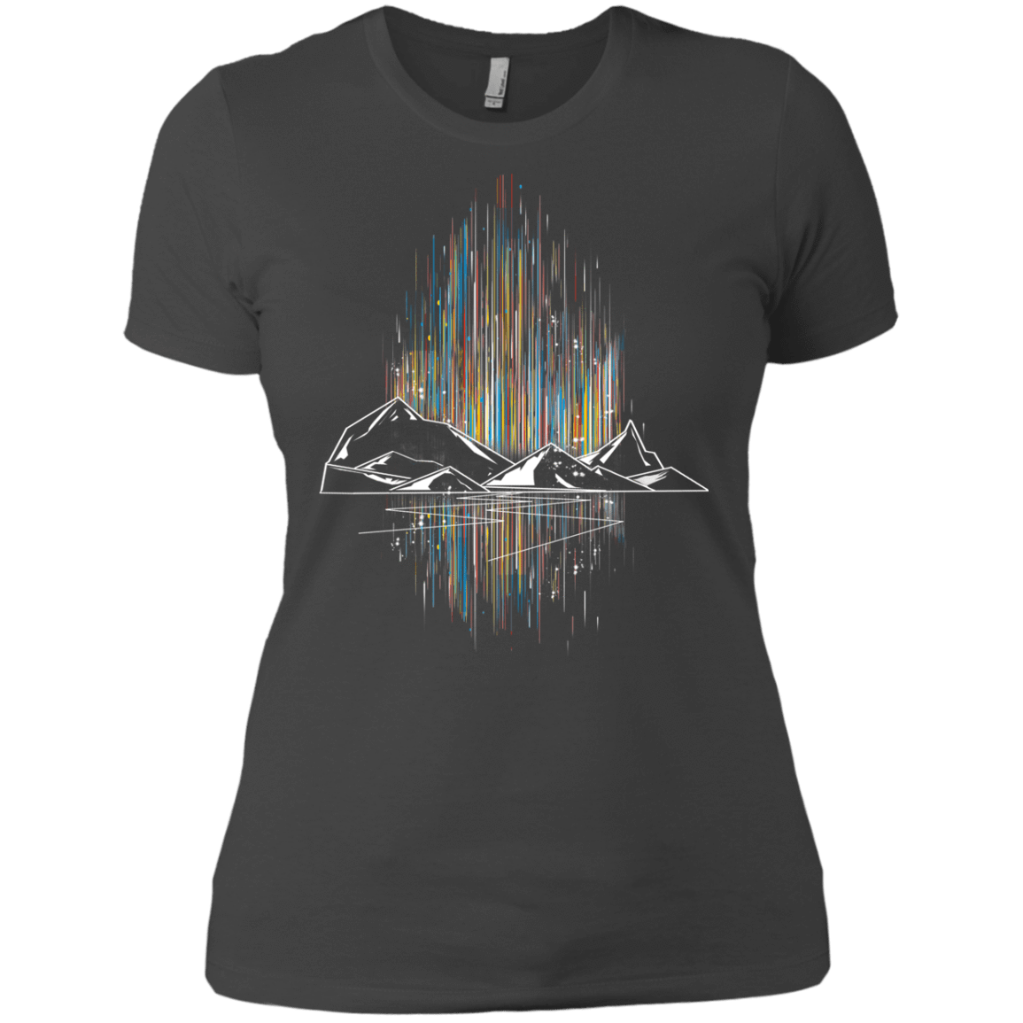 T-Shirts Heavy Metal / X-Small Aurora Women's Premium T-Shirt