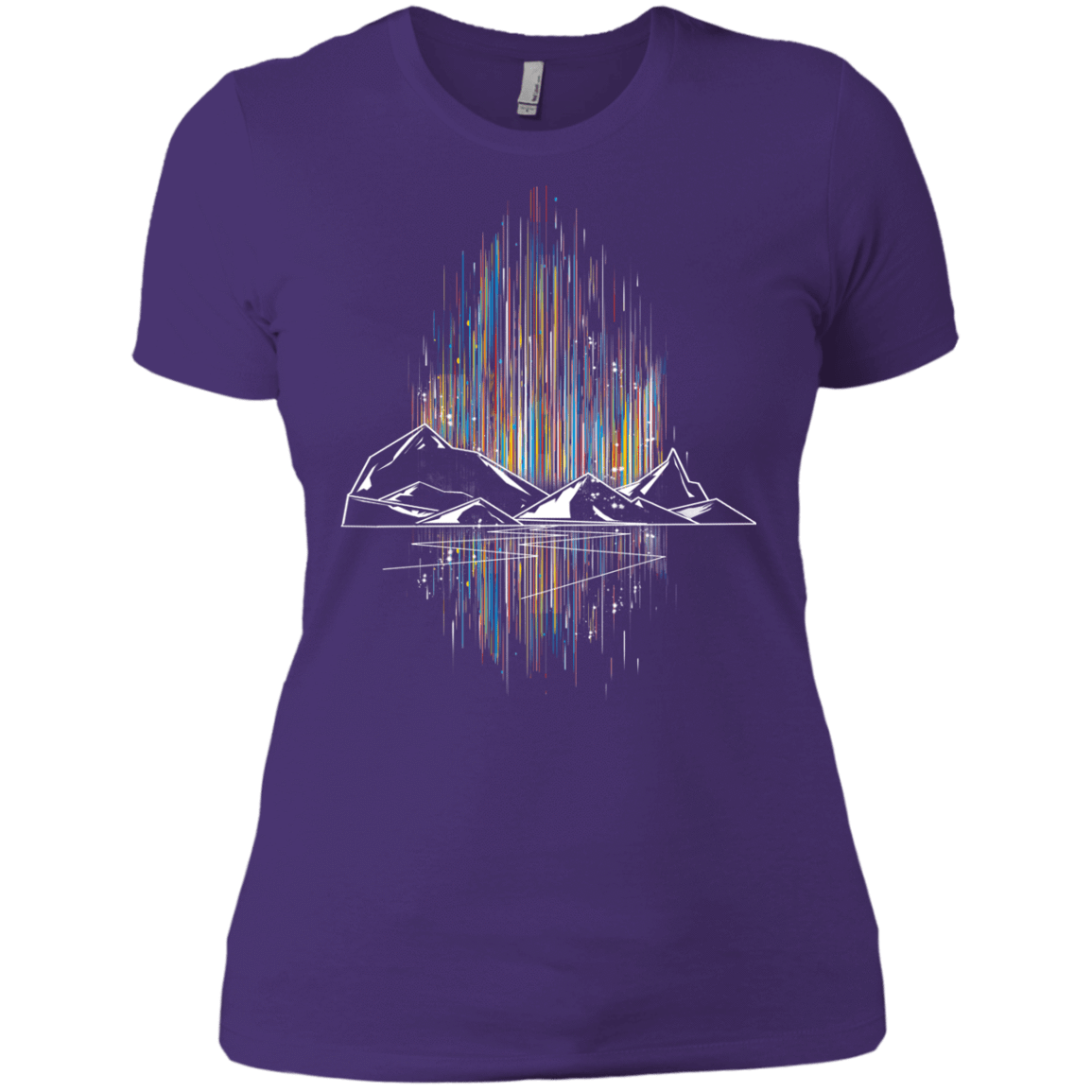T-Shirts Purple Rush/ / X-Small Aurora Women's Premium T-Shirt