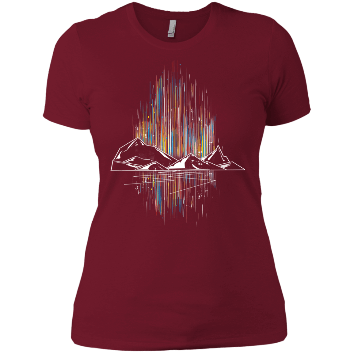 T-Shirts Scarlet / X-Small Aurora Women's Premium T-Shirt