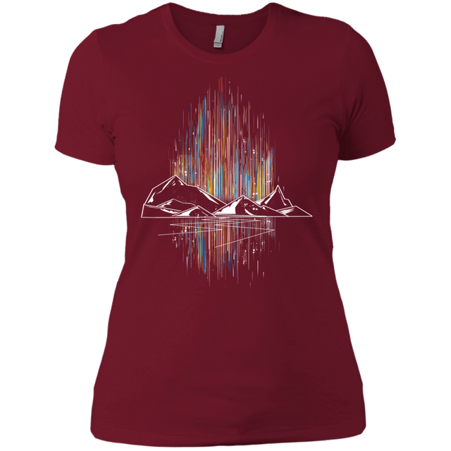 T-Shirts Scarlet / X-Small Aurora Women's Premium T-Shirt