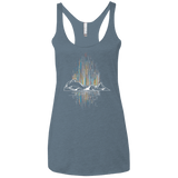 Aurora Women's Triblend Racerback Tank