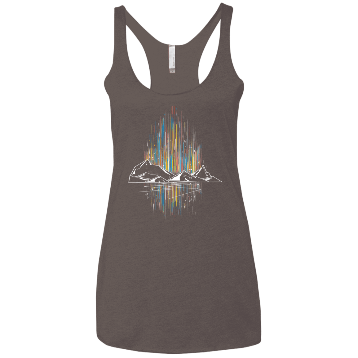 Aurora Women's Triblend Racerback Tank