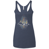 Aurora Women's Triblend Racerback Tank