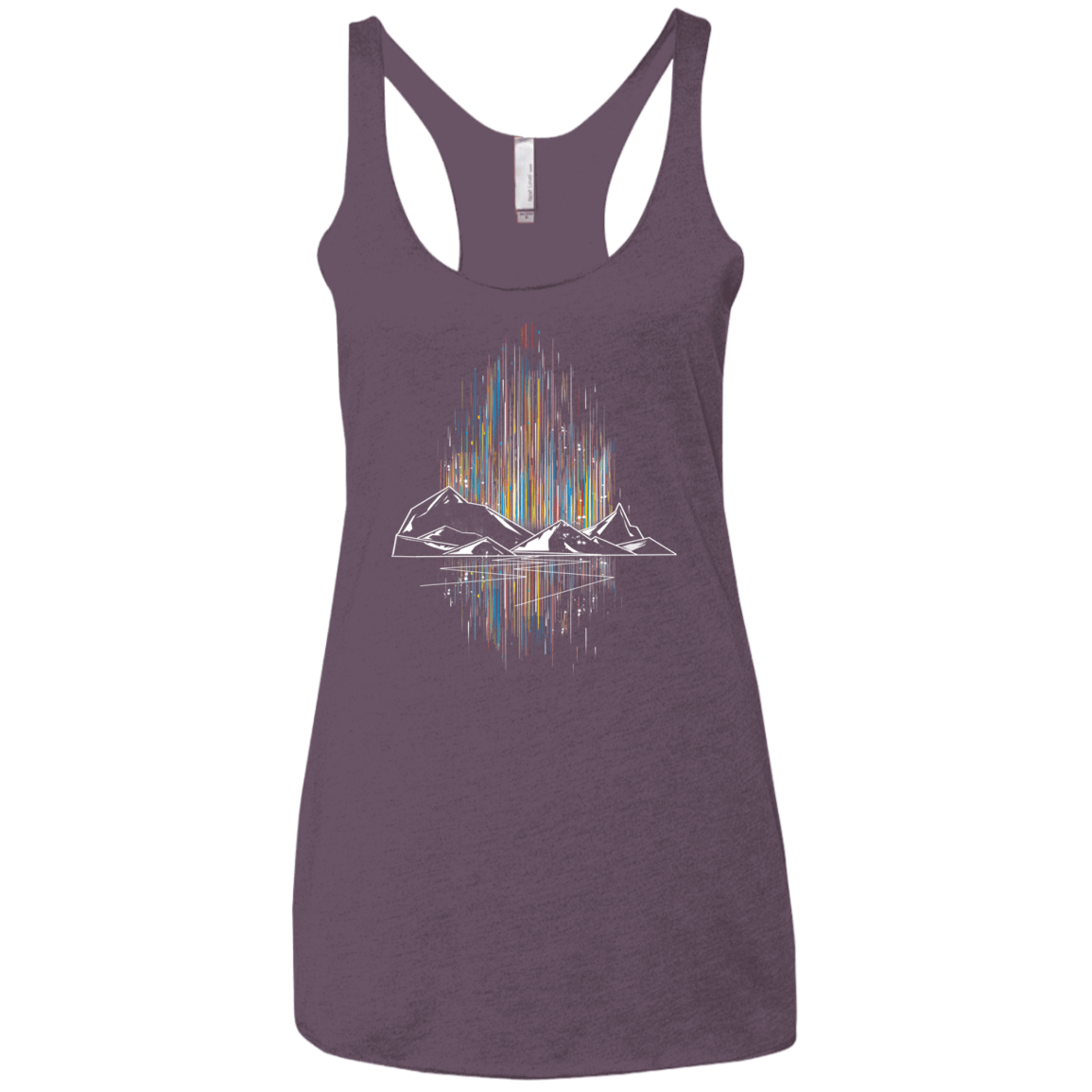 Aurora Women's Triblend Racerback Tank