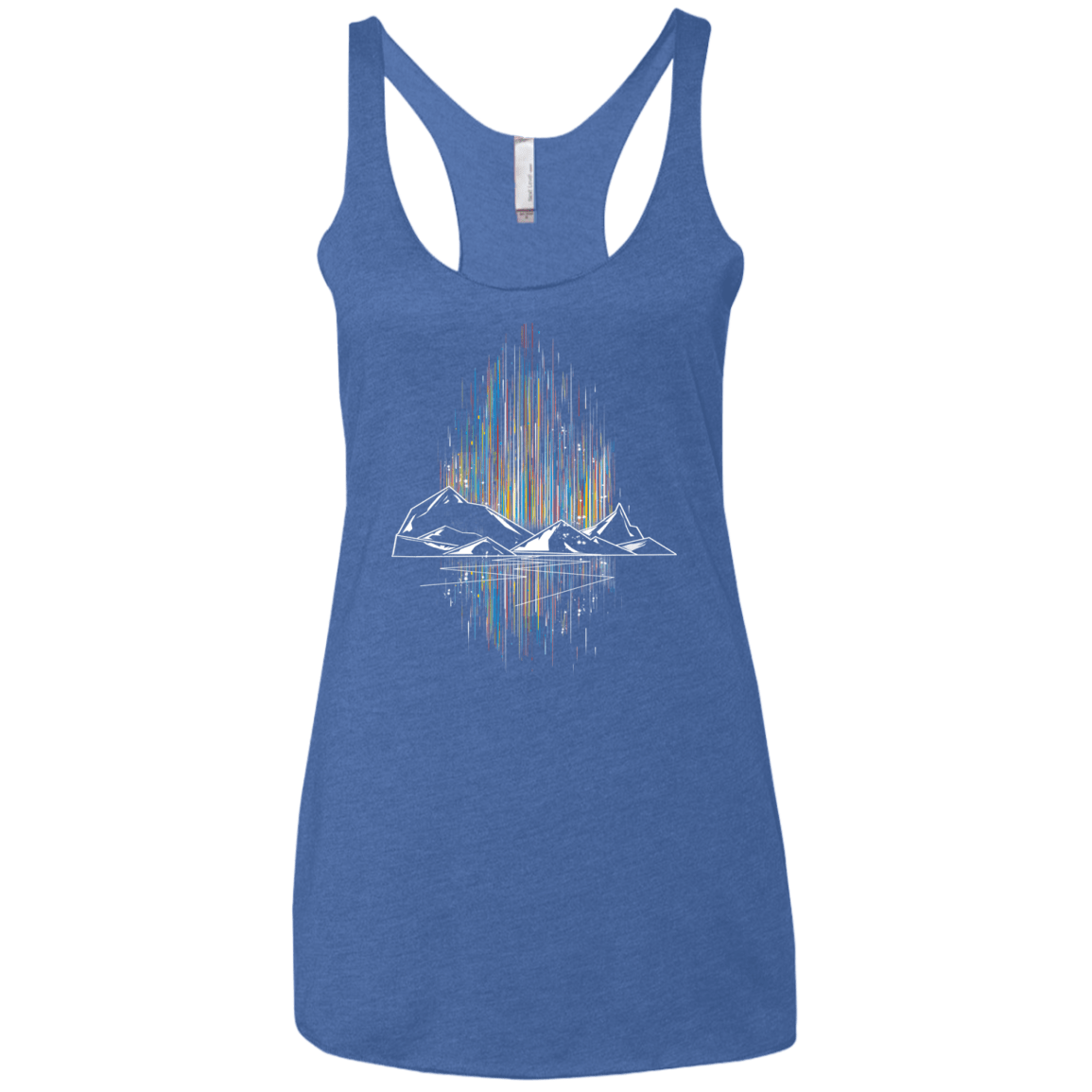 Aurora Women's Triblend Racerback Tank