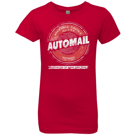 T-Shirts Red / YXS Automail Girls Premium T-Shirt
