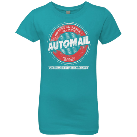 T-Shirts Tahiti Blue / YXS Automail Girls Premium T-Shirt