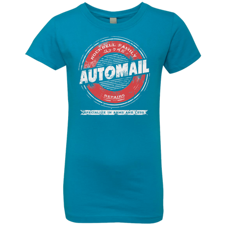T-Shirts Turquoise / YXS Automail Girls Premium T-Shirt