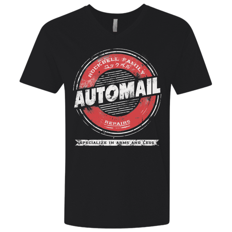 T-Shirts Black / X-Small Automail Men's Premium V-Neck