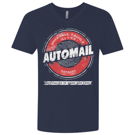 T-Shirts Midnight Navy / X-Small Automail Men's Premium V-Neck