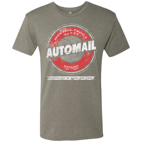 T-Shirts Venetian Grey / Small Automail Men's Triblend T-Shirt