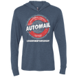 T-Shirts Indigo / X-Small Automail Triblend Long Sleeve Hoodie Tee