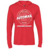 T-Shirts Vintage Red / X-Small Automail Triblend Long Sleeve Hoodie Tee