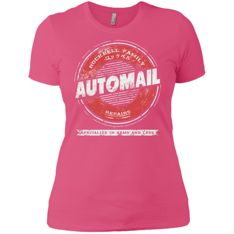 T-Shirts Hot Pink / X-Small Automail Women's Premium T-Shirt