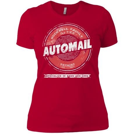 T-Shirts Red / X-Small Automail Women's Premium T-Shirt