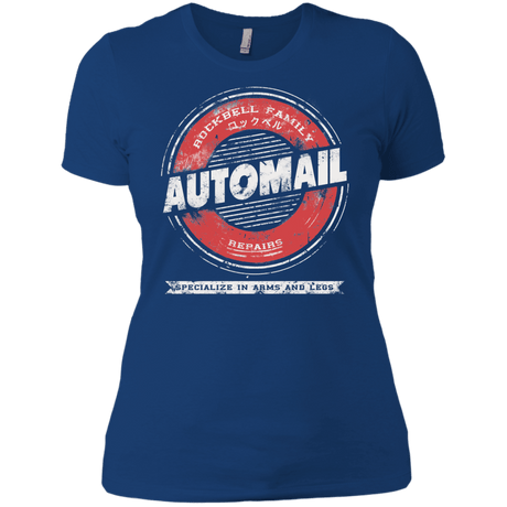 T-Shirts Royal / X-Small Automail Women's Premium T-Shirt