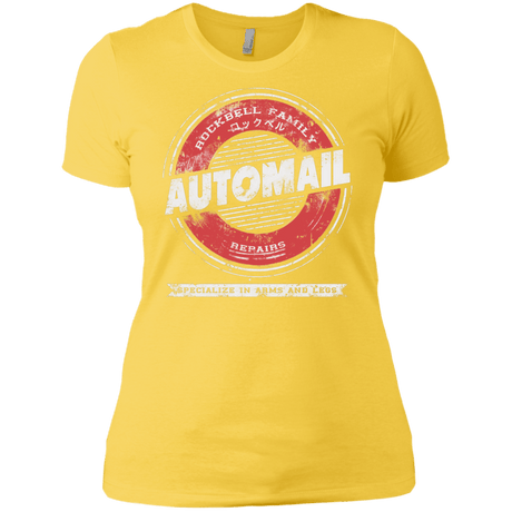 T-Shirts Vibrant Yellow / X-Small Automail Women's Premium T-Shirt