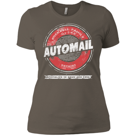 T-Shirts Warm Grey / X-Small Automail Women's Premium T-Shirt