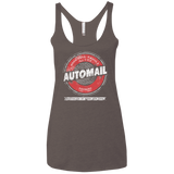 T-Shirts Macchiato / X-Small Automail Women's Triblend Racerback Tank