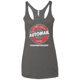 T-Shirts Premium Heather / X-Small Automail Women's Triblend Racerback Tank