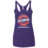 T-Shirts Purple / X-Small Automail Women's Triblend Racerback Tank