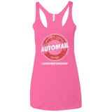 T-Shirts Vintage Pink / X-Small Automail Women's Triblend Racerback Tank