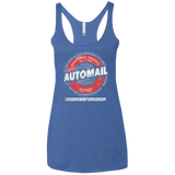 T-Shirts Vintage Royal / X-Small Automail Women's Triblend Racerback Tank