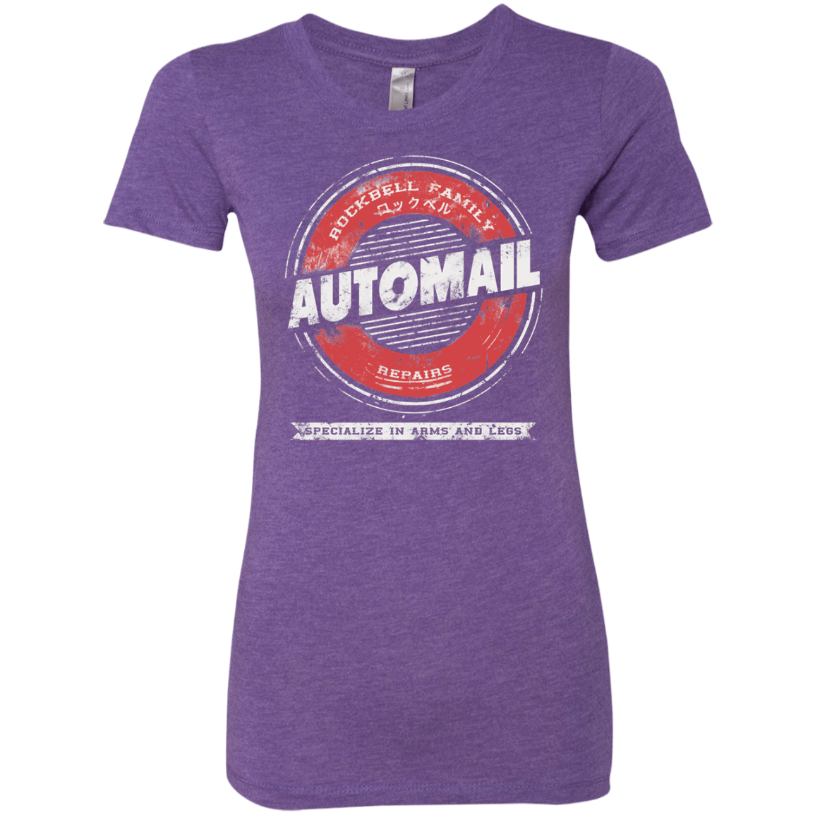 T-Shirts Purple Rush / Small Automail Women's Triblend T-Shirt