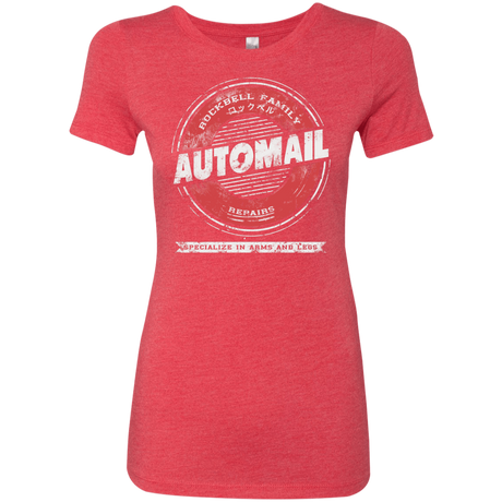 T-Shirts Vintage Red / Small Automail Women's Triblend T-Shirt