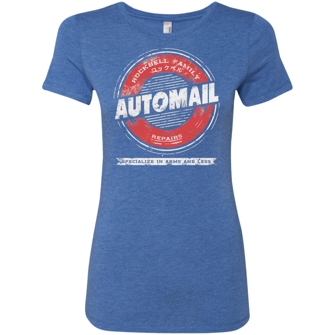 T-Shirts Vintage Royal / Small Automail Women's Triblend T-Shirt