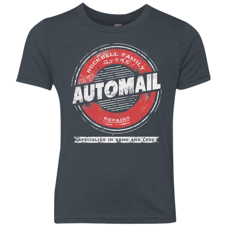 T-Shirts Vintage Navy / YXS Automail Youth Triblend T-Shirt