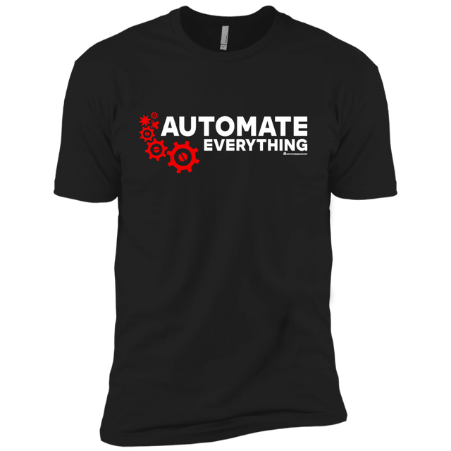 T-Shirts Black / YXS Automate Everything Boys Premium T-Shirt