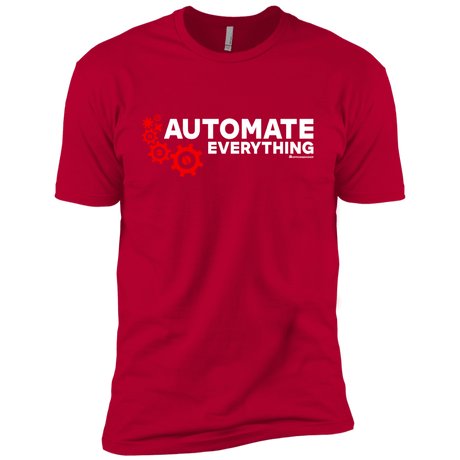 T-Shirts Red / YXS Automate Everything Boys Premium T-Shirt