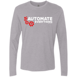 T-Shirts Heather Grey / Small Automate Everything Men's Premium Long Sleeve